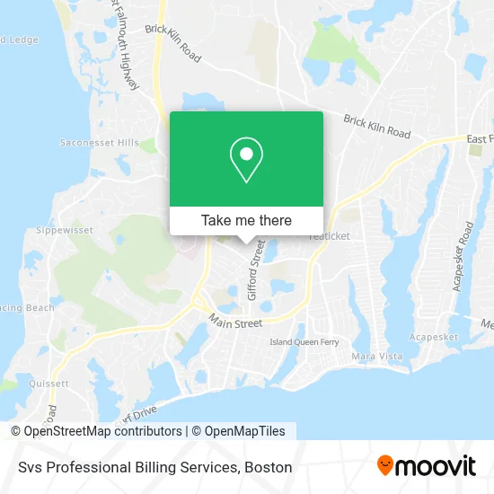 Svs Professional Billing Services map