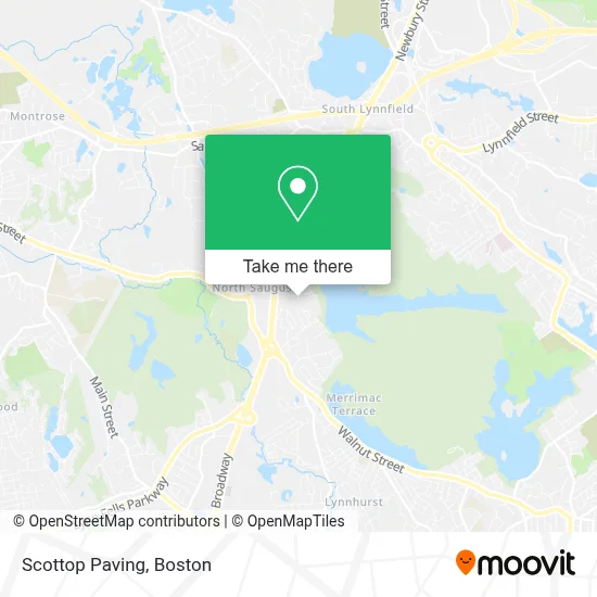 Scottop Paving map