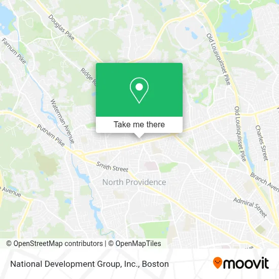 National Development Group, Inc. map