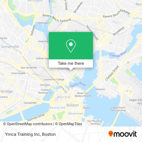 Ymca Training Inc map