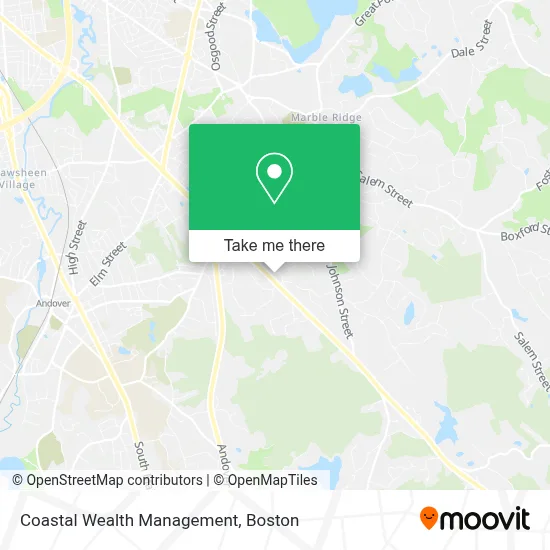 Coastal Wealth Management map