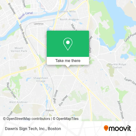 Dawn's Sign Tech, Inc. map