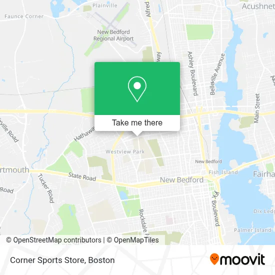 Corner Sports Store map