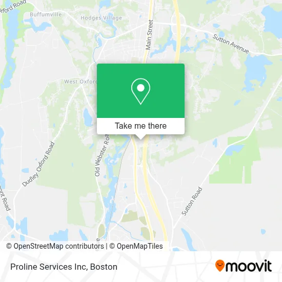Proline Services Inc map