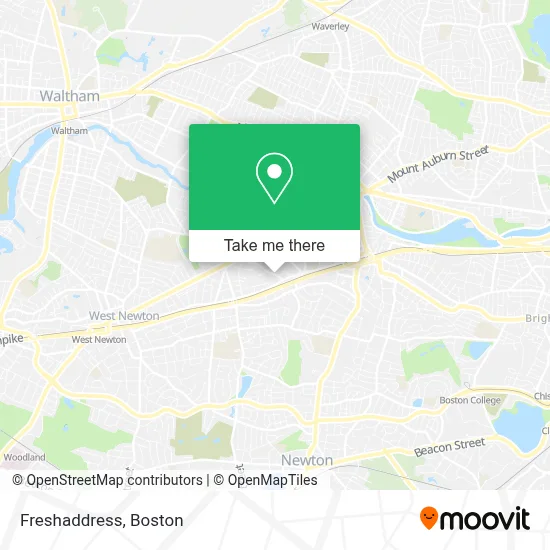 Freshaddress map