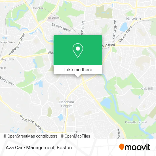 Aza Care Management map