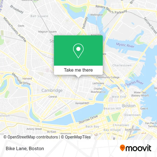 Bike Lane map