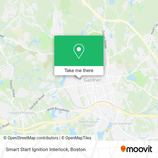 Smart Start Ignition Interlock map