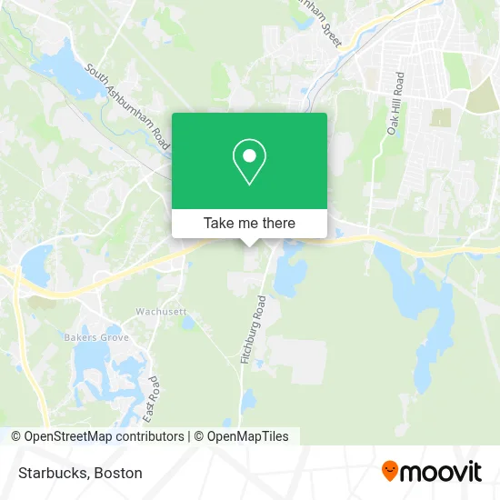 Starbucks map