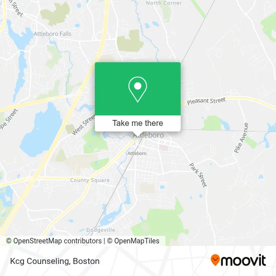 Kcg Counseling map