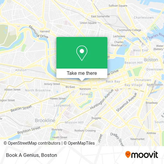 Book A Genius map