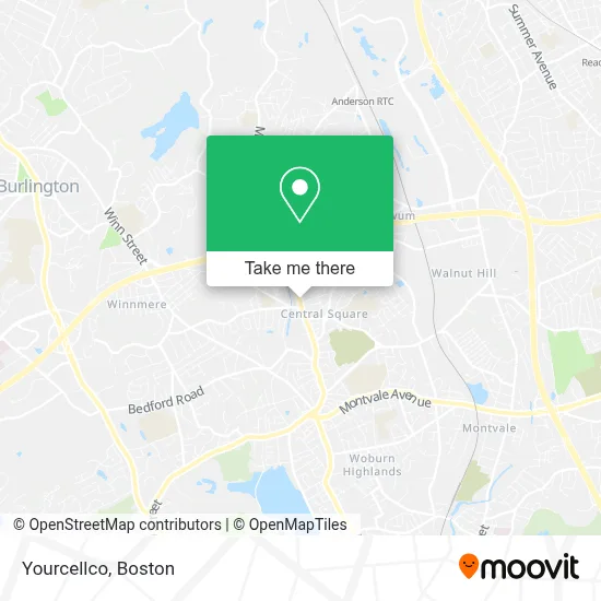 Yourcellco map