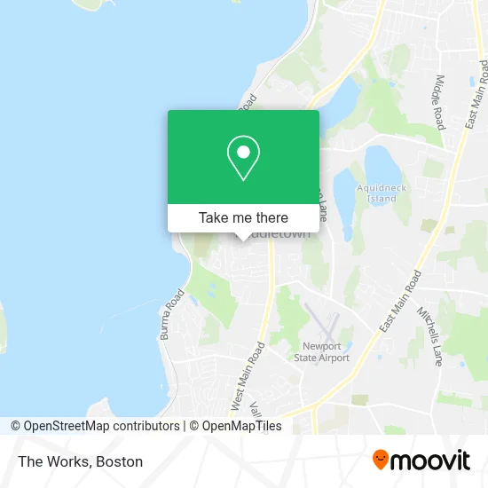 The Works map