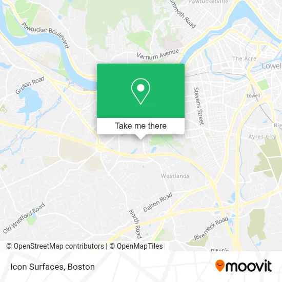 Icon Surfaces map