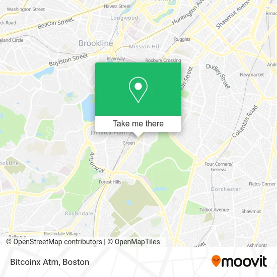 Bitcoinx Atm map
