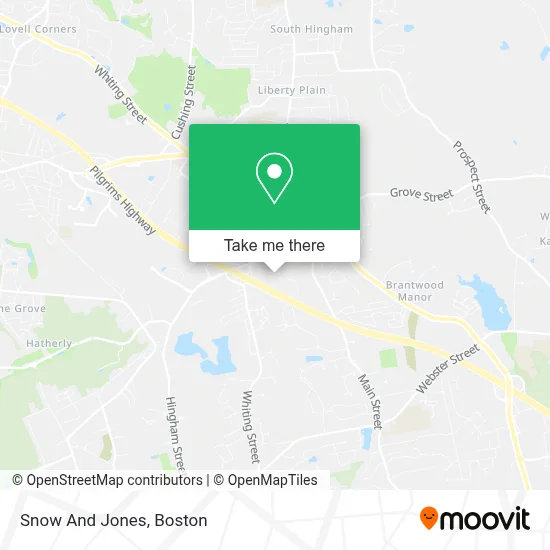 Snow And Jones map