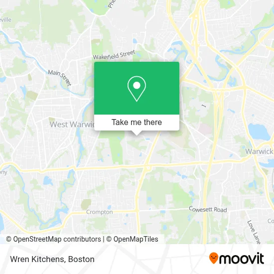 Wren Kitchens map