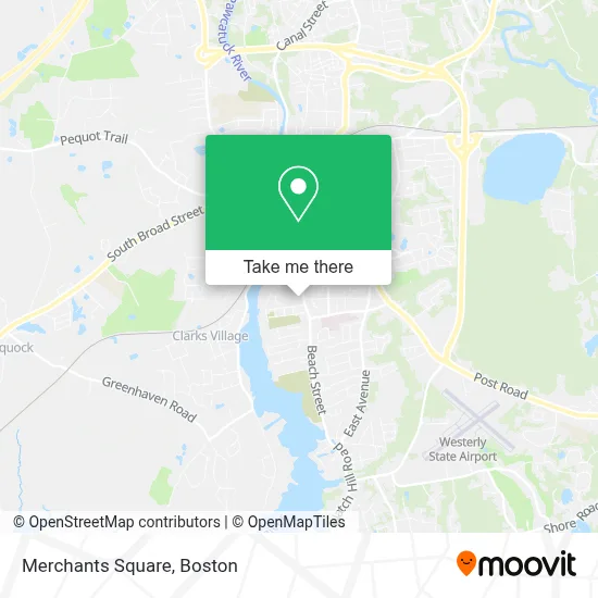 Merchants Square map