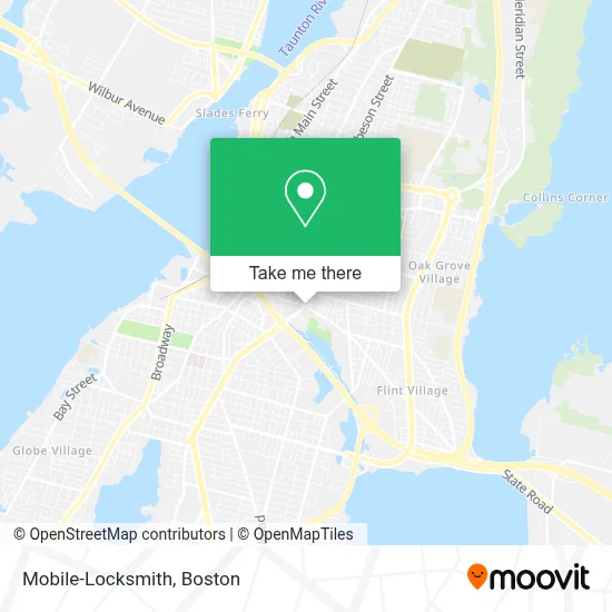 Mobile-Locksmith map