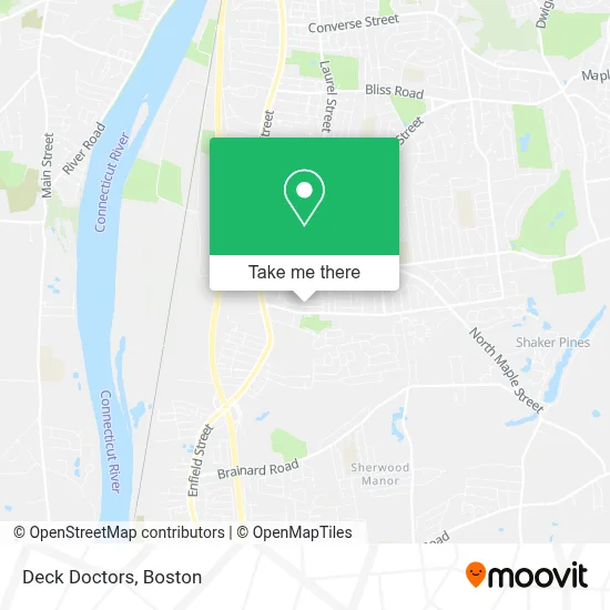 Deck Doctors map