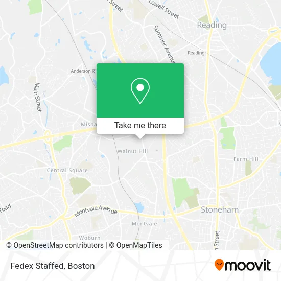 Fedex Staffed map