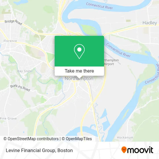 Levine Financial Group map