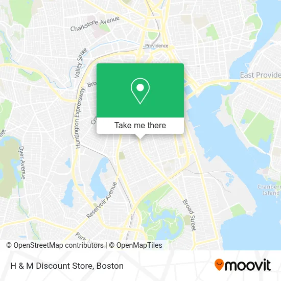 H & M Discount Store map