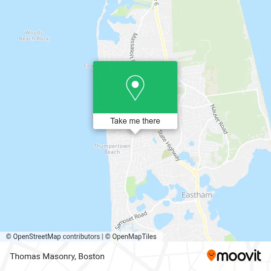 Thomas Masonry map