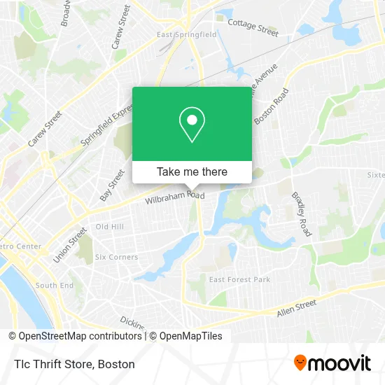 Tlc Thrift Store map