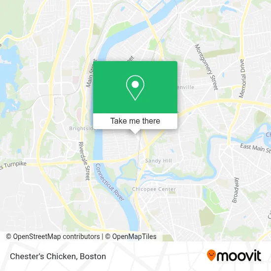 Chester's Chicken map