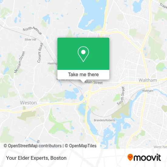 Your Elder Experts map