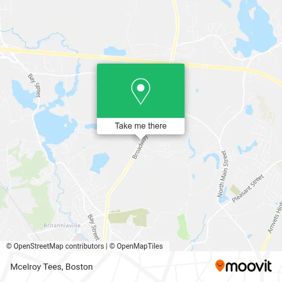 Mcelroy Tees map