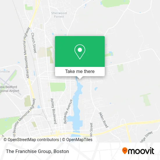 The Franchise Group map