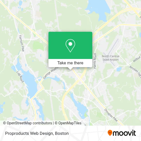 Proproducts Web Design map