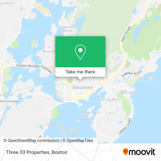 Three 33 Properties map