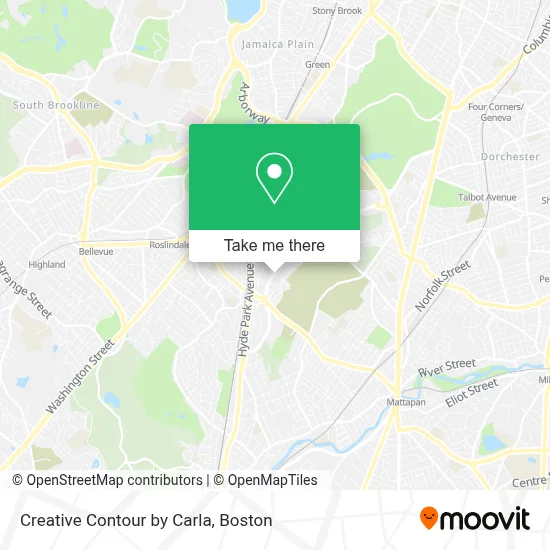 Creative Contour by Carla map