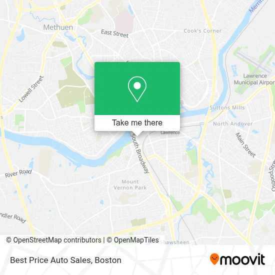 Best Price Auto Sales map