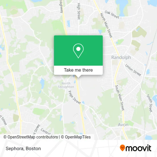 Sephora map