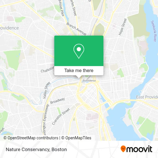 Nature Conservancy map