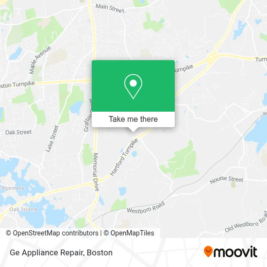 Ge Appliance Repair map