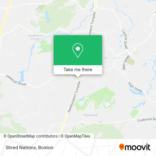 Shred Nations map