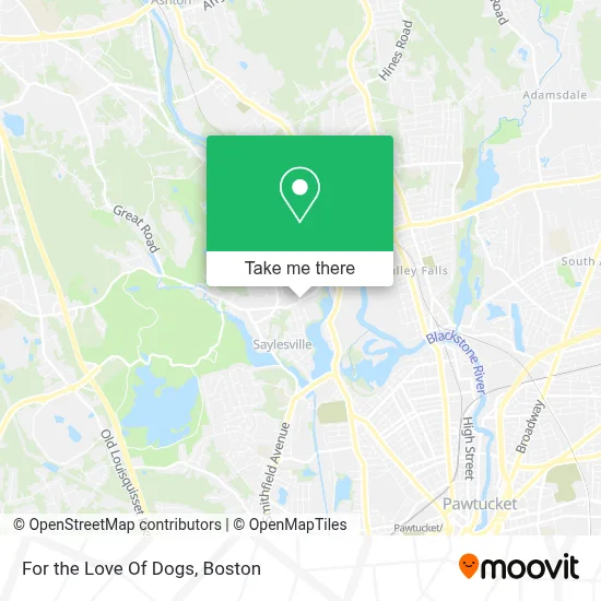 For the Love Of Dogs map