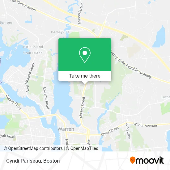 Cyndi Pariseau map