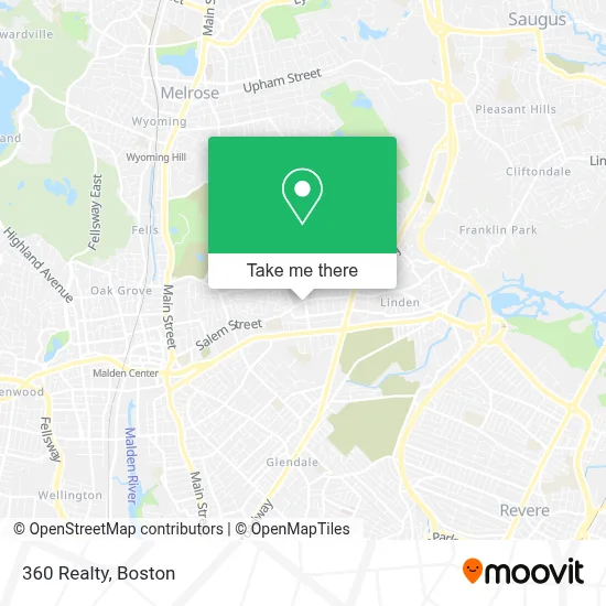 360 Realty map