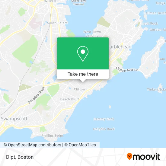 Dipt map