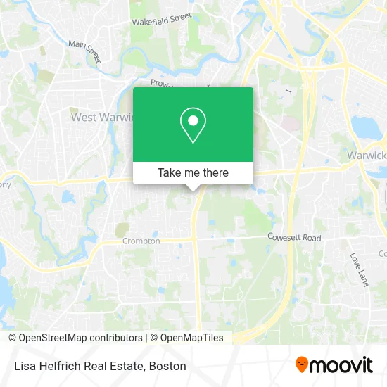 Lisa Helfrich Real Estate map