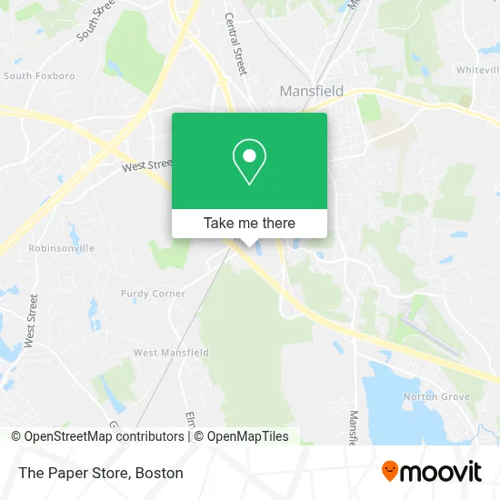 The Paper Store map