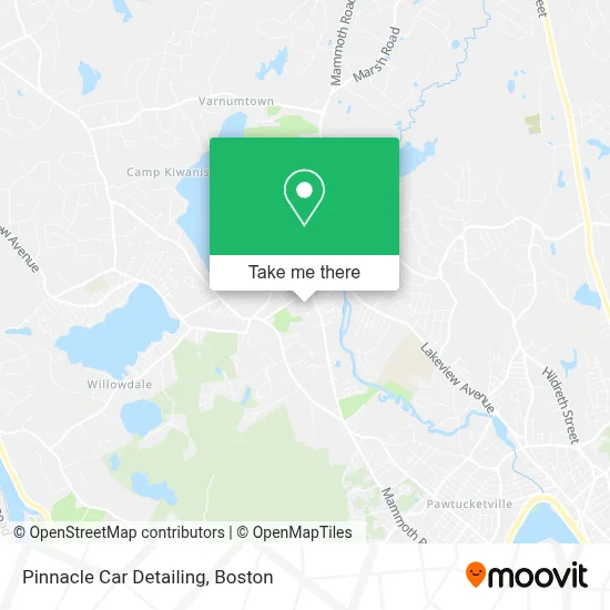 Pinnacle Car Detailing map