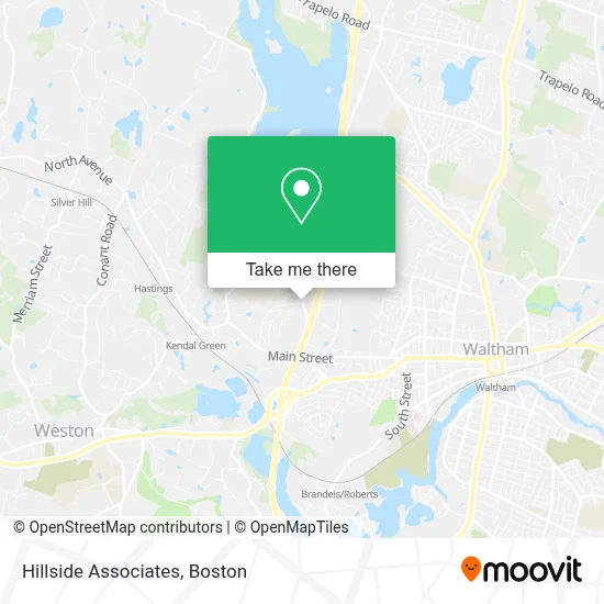 Hillside Associates map