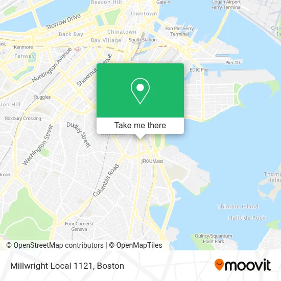 Millwright Local 1121 map